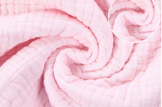 120X120 6はピンクのタケ綿のガーゼの生地を蛍光代理店層にしない