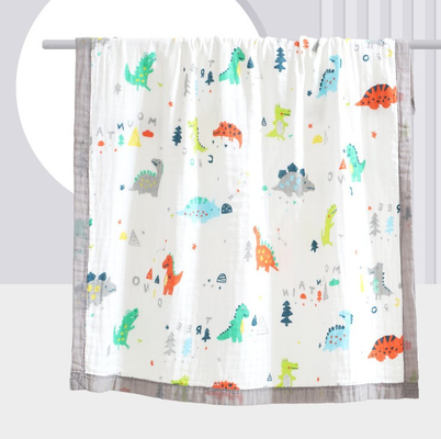 大人のための多層Crinklyガーゼの生地のガーゼ毛布53インチ