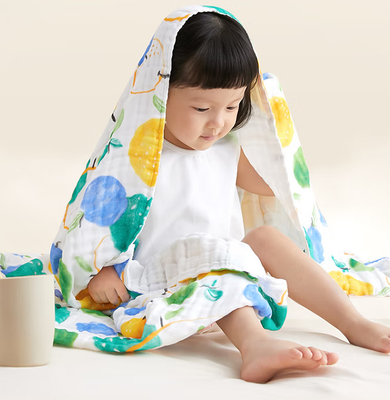 抗菌性の新生のタケは毛布を包む