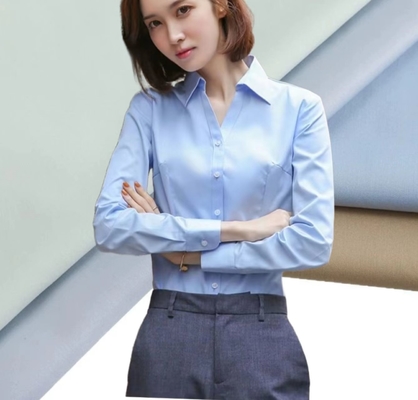 60% 綿 40% ポリエステル トイール CVC 織物 `パンツ 日常 作業服 125gm オフィスシャツ 服