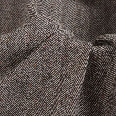 225 GSM ヘリングボーン 50% ウール コート スーツ 織物 時代を超えた優雅さ