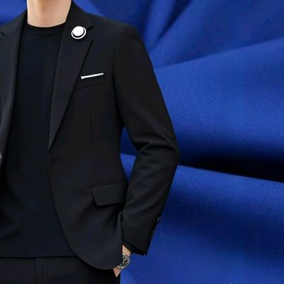 48% ポリエステル 29% レイオン 19% 羊毛 220gm ビジネス素材 織物